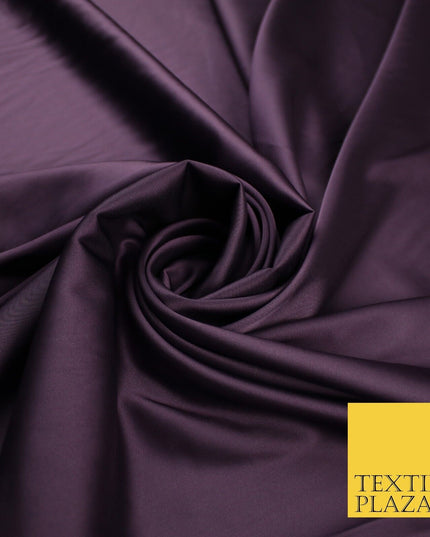 OVER 30 COLOURS Fine Silky Smooth Liquid Sateen Satin Dress Fabric Drape Lining