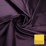OVER 30 COLOURS Fine Silky Smooth Liquid Sateen Satin Dress Fabric Drape Lining