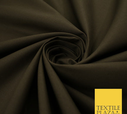 OVER 20 COLOURS - Polycotton Drill Fabric Twill Uniform Workwear Dress Craft 61"
