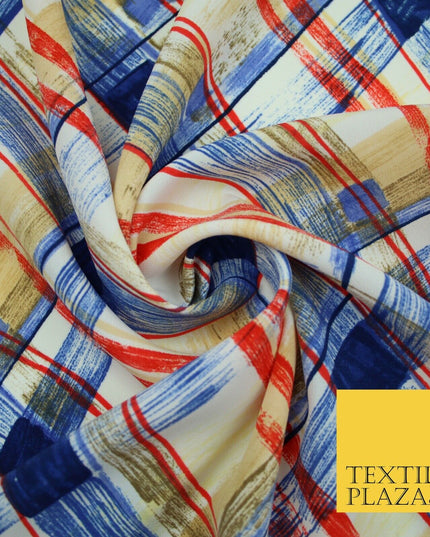 Mix Floral Animal Abstract Printed Fine Crepe Polyester Summer Dress Fabric 58"