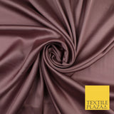 OVER 30 COLOURS Fine Silky Smooth Liquid Sateen Satin Dress Fabric Drape Lining