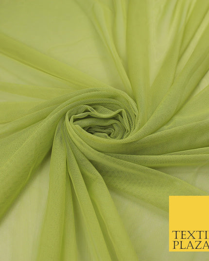 12 COLOURS Soft Power Mesh 4 Way Stretch Net Dress Dance Lingerie Fabric 58"