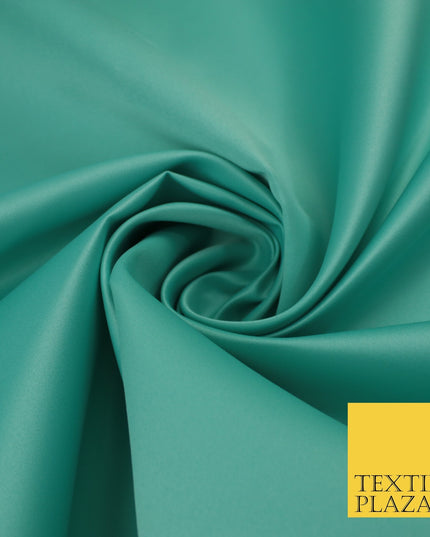 46 COLOURS Premium Plain Smooth Heavy Matt Duchess Bridal Satin Fabric Dress 60"