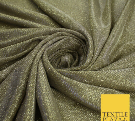 OVER 20 COLOURS - Sparkly Two Tone Glitter Stretch Shimmer Moonlight Fabric 56"