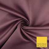 46 COLOURS Premium Plain Smooth Heavy Matt Duchess Bridal Satin Fabric Dress 60"