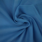 OVER 25 COLOURS Premium Plain Dyed Chiffon Fine Soft Georgette Dress Sari Fabric
