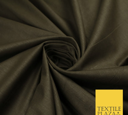 30 COLOURS - Plain Smooth Cotton Square Soft Fabric Dress Material Decor 56"