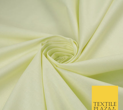 30 COLOURS - Plain Smooth Cotton Square Soft Fabric Dress Material Decor 56"