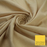 OVER 20 COLOURS - Plain Soft LINEN LOOK 100% Polyester Fabric Dress Craft 54"