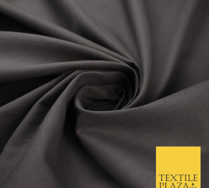 30 COLOURS - Plain Smooth Cotton Square Soft Fabric Dress Material Decor 56"