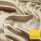 OVER 20 COLOURS - Premium Plain Dyed Yoryu Satin Crinkle Effect Dress Fabric 59″