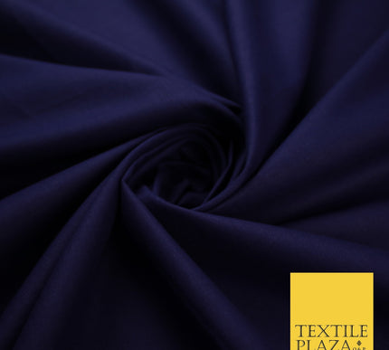 30 COLOURS - Plain Smooth Cotton Square Soft Fabric Dress Material Decor 56"