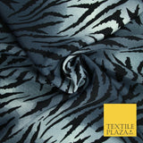 Mix Floral Animal Abstract Printed Fine Crepe Polyester Summer Dress Fabric 58"