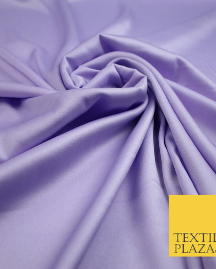 30 COLOURS- Silky Smooth Stretch Twinkle Sparkle Satin Dress Fabric Drape Lining