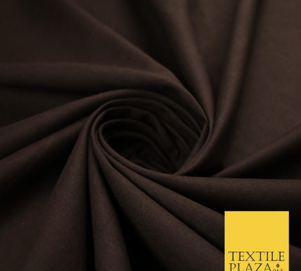 30 COLOURS - Plain Smooth Cotton Square Soft Fabric Dress Material Decor 56"