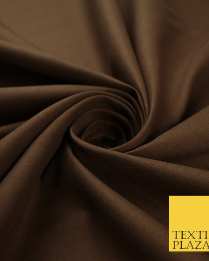 30 COLOURS - Plain Smooth Cotton Square Soft Fabric Dress Material Decor 56"