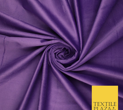 17 COLOURS - LUXURY Plush Plain Stretch Velvet Velour Fabric Material Craft 59"