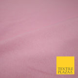 5 COLOURS - Plain Sweatshirt Stretch Fabric Knit Dress Top Material Brushed Back