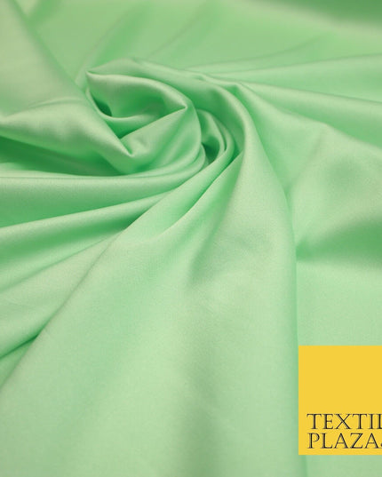 30 COLOURS- Silky Smooth Stretch Twinkle Sparkle Satin Dress Fabric Drape Lining