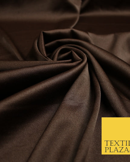 30 COLOURS- Silky Smooth Stretch Twinkle Sparkle Satin Dress Fabric Drape Lining