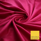 17 COLOURS - LUXURY Plush Plain Stretch Velvet Velour Fabric Material Craft 59"