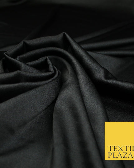 30 COLOURS- Silky Smooth Stretch Twinkle Sparkle Satin Dress Fabric Drape Lining