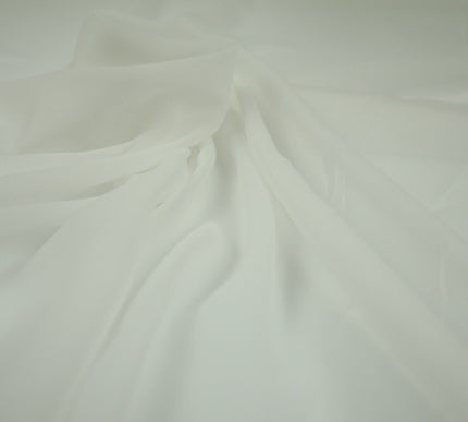 OVER 25 COLOURS Premium Plain Dyed Chiffon Fine Soft Georgette Dress Sari Fabric