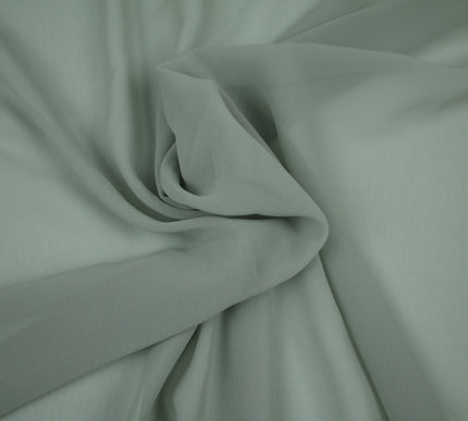 OVER 25 COLOURS Premium Plain Dyed Chiffon Fine Soft Georgette Dress Sari Fabric