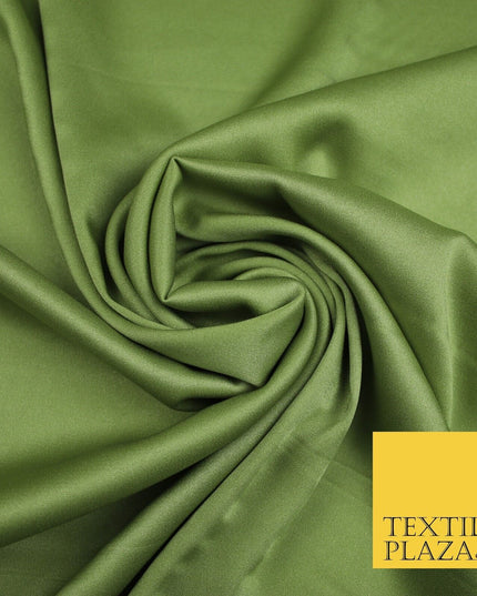 30 COLOURS- Silky Smooth Stretch Twinkle Sparkle Satin Dress Fabric Drape Lining