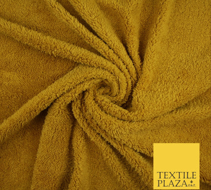 3 COLOURS - Premium Soft Faux SHERPA Fleece Fabric Material - 320GSM - 60"