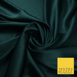 OVER 30 COLOURS Fine Silky Smooth Liquid Sateen Satin Dress Fabric Drape Lining