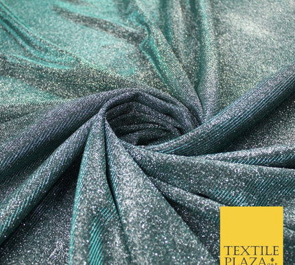 OVER 20 COLOURS - Sparkly Two Tone Glitter Stretch Shimmer Moonlight Fabric 56"
