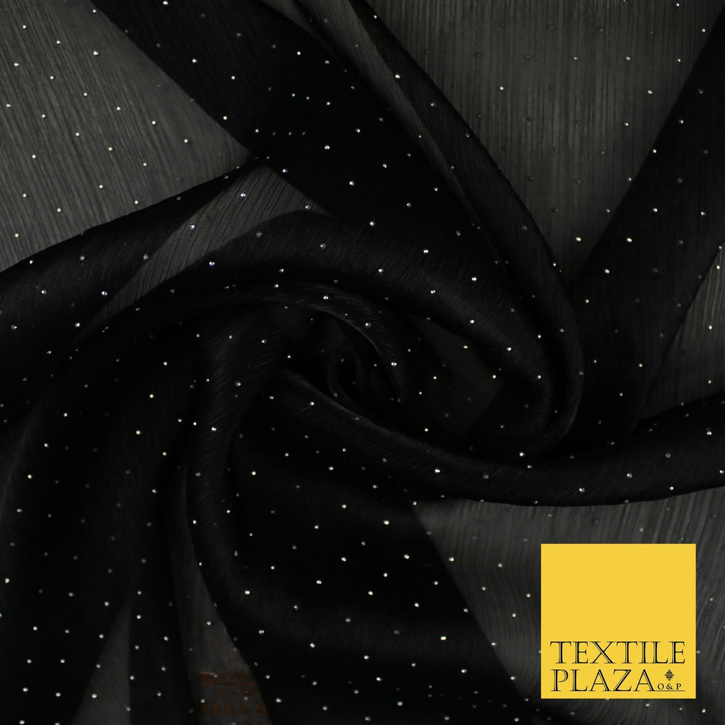 13 COLOURS Premium Dew Drop Crush Organza Bridal Wedding Dance Dress Fabric 57"
