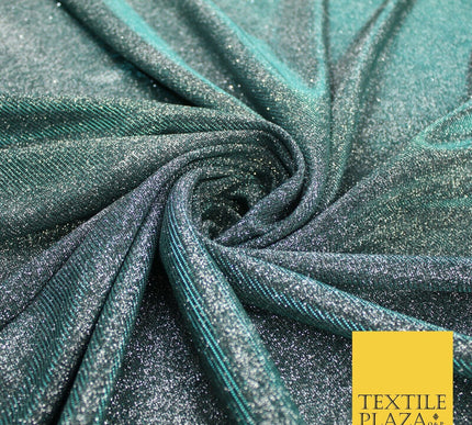 OVER 20 COLOURS - Sparkly Two Tone Glitter Stretch Shimmer Moonlight Fabric 56"