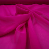 OVER 25 COLOURS Premium Plain Dyed Chiffon Fine Soft Georgette Dress Sari Fabric