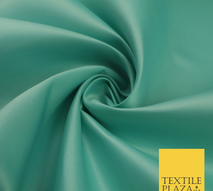 46 COLOURS Premium Plain Smooth Heavy Matt Duchess Bridal Satin Fabric Dress 60"