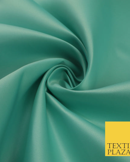 46 COLOURS Premium Plain Smooth Heavy Matt Duchess Bridal Satin Fabric Dress 60"