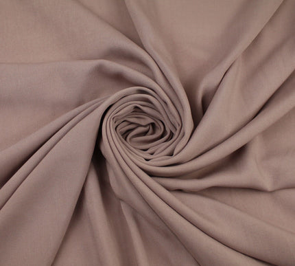 42 COLS Luxury Soft Plain Non-Stretch Spun Rayon Viscose Fabric Dress Drapes 52"