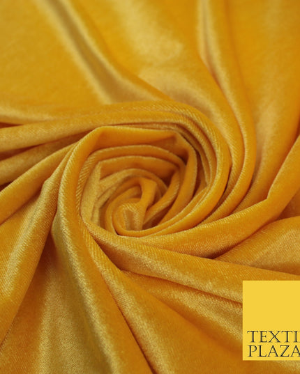17 COLOURS LUXURY Plush Plain Stretch Velvet Velour Fabric Material Craft 58" D