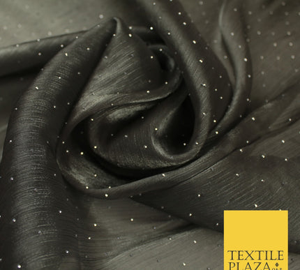 13 COLOURS Premium Dew Drop Crush Organza Bridal Wedding Dance Dress Fabric 57"