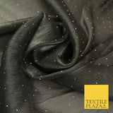 13 COLOURS Premium Dew Drop Crush Organza Bridal Wedding Dance Dress Fabric 57"