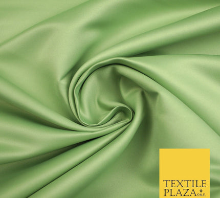 46 COLOURS Premium Plain Smooth Heavy Matt Duchess Bridal Satin Fabric Dress 60"