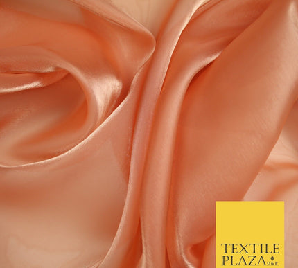22 COLOURS - Soft Crystal Organza Shimmer Sheer Voile Draping Veil Dress Fabric