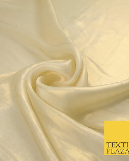 36 COLOURS - Fine Silky Metallic Foil Shimmer Satin Georgette Dress Fabric Drape