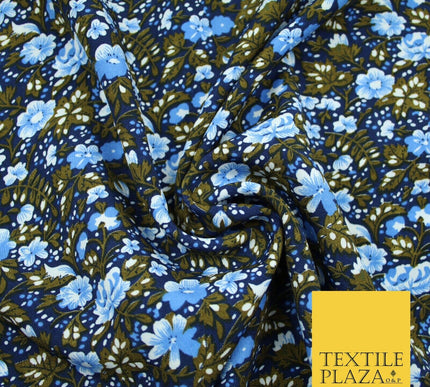 Mix Floral Animal Abstract Printed Fine Crepe Polyester Summer Dress Fabric 58"