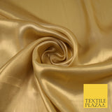 36 COLOURS - Fine Silky Metallic Foil Shimmer Satin Georgette Dress Fabric Drape