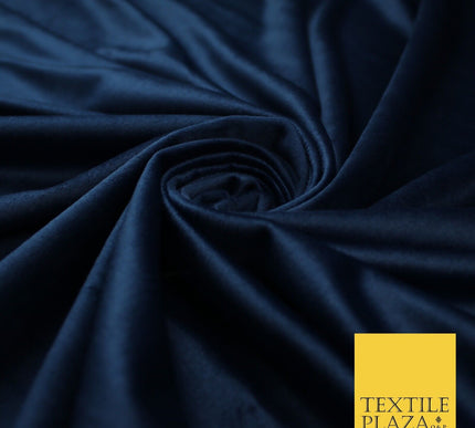 17 COLOURS - LUXURY Plush Plain Stretch Velvet Velour Fabric Material Craft 59"