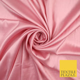 OVER 30 COLOURS Fine Silky Smooth Liquid Sateen Satin Dress Fabric Drape Lining