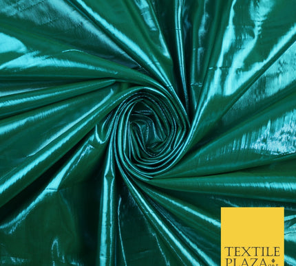 24 COLOURS - Metallic Two Tone Lame Fabric Shiny Mirror Foil Dancewear Costume