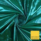 24 COLOURS - Metallic Two Tone Lame Fabric Shiny Mirror Foil Dancewear Costume